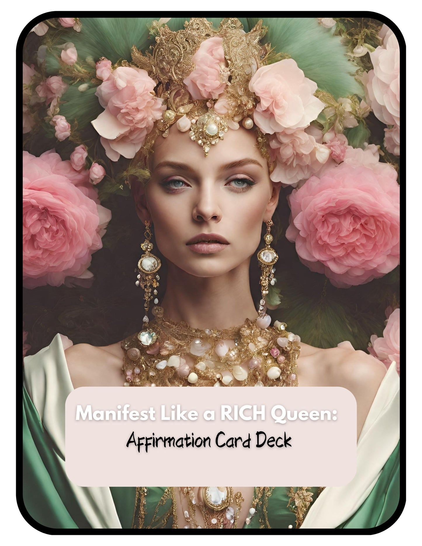 Manifest Like a RICH Queen: Affirmation Card Deck